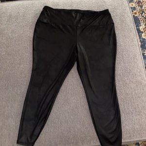Black leggings / Shiny/Matte finish 16/18W